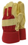 Thermal Lined Rigger Red - Large