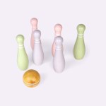 Junior Wooden Skittles Pastels