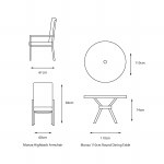 Additional picture of Monza 4 Seater Set + FREE Parasol Base