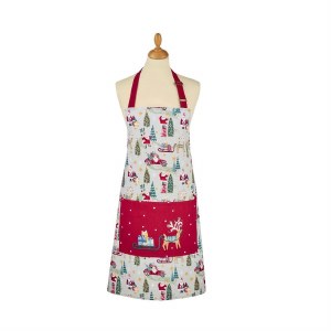 Cotton Apron - Tis the Season