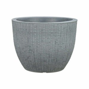 Weben Egg Planter 40cm Grey