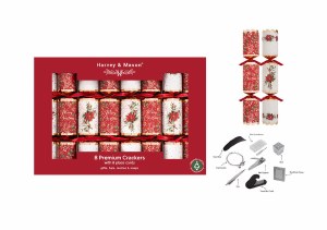 RSW Xmas Red Poinsttia Cracker