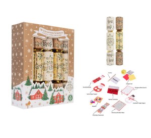 RSW Xmas Family Gold Crackers