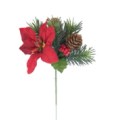 SIN 20cm Poinsettia Berry Pick