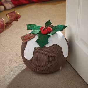 Smart Xmas Pud Doorstop