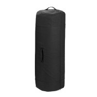 Bag - Duffle Zip Black 21"x36"