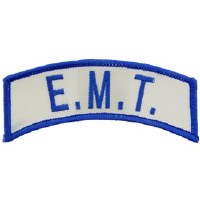 Ptch - EMT,TAB(BLU/WHT)