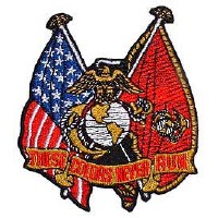 Ptch - USMC,THESE COLORS N