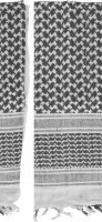 Scarf - Shemagh Khaki / Black