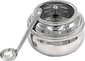 Steel Ghee Pot Big