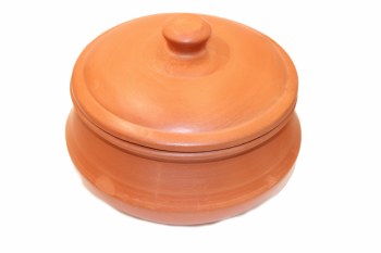 Red Clay Biryani Pot Lid 1.5lt