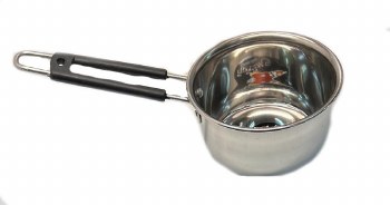 Steel Flat Saucepan No.10