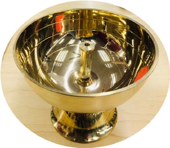 Brass Pyali Diwa 9