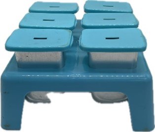 ALUMINIUM KULFI MAKER (WITH PLASTIC CAP)