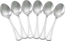 S.S. Tea Spoon 6pc Set