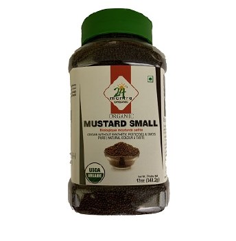 24 MANTRA ORGANIC SMALL MUSTARD SEED 340 GM