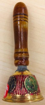 Colored Brass Bell Big