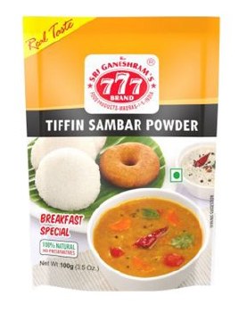 777 TIFFIN SAMBAR POWDER 165GM