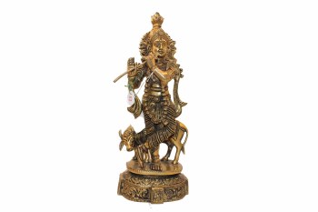 Brass Cow Krishna Bg No.52