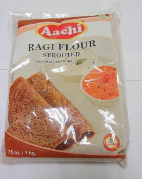 AACHI RAGI FLOUR SPROUTED 1KG