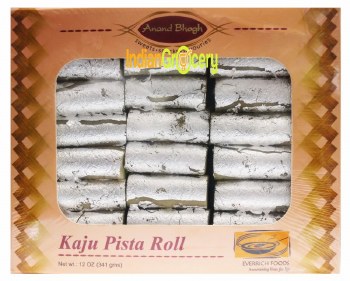 ANAND BHOG KAJU PISTA ROLL 341 GM