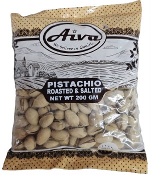 AIVA PISTACHIO ROASTED AND SALTED NET WT 400 GM