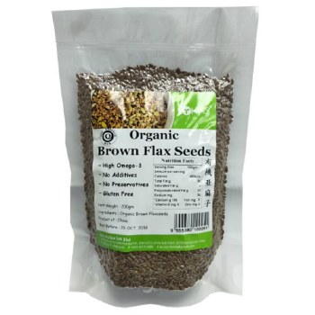AIVA ORGANIC FLAX SEEDS 200GM