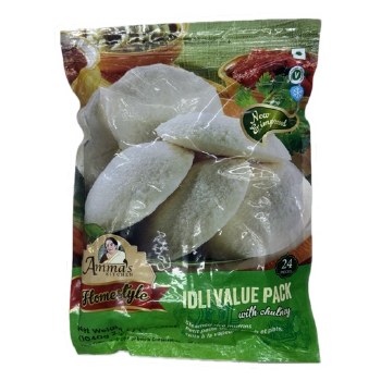 AMMA'S KITCHEN FROZEN IDLI VALUE PACK 24PC