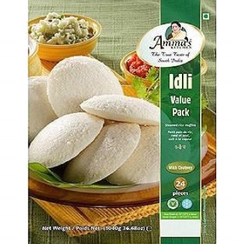 AMMA'S KITCHEN FROZEN KIT IDLI 980GM(24PC)