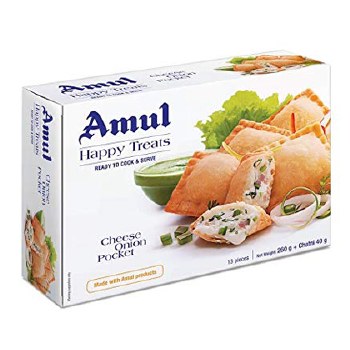 AMUL CHEESE ONION POCKET 300 GM