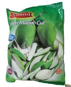 ANAND FROZEN CUT GREEN  MANGO 16 OZ