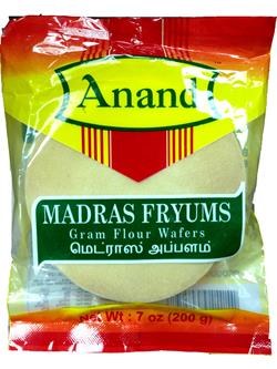 ANAND MADRAS FRYUMS 200 GM