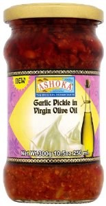 ASHOKA GARLIC PICKLE IN  OLIVE OIL 300G