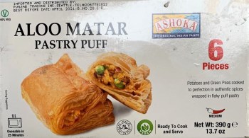 Ashoka Aloo Matar Puff 6pcs