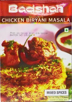 BADSHAH CHICKEN BIRIYANI MASALA 100 GM