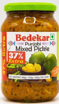 BEDEKAR PUNJABI MIX PICKLE 400 GM