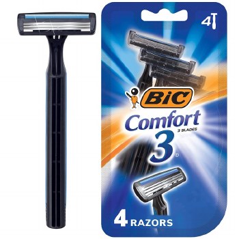 BIC COMFORT DISPOSABLE RAZORS FOR MEN