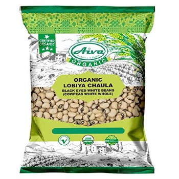 AIVA ORGANIC BLACK EYE PEAS LOBHIA 2LB