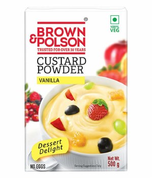 BROWN & POLSON CUSTARD POWDER VANILLA 500G
