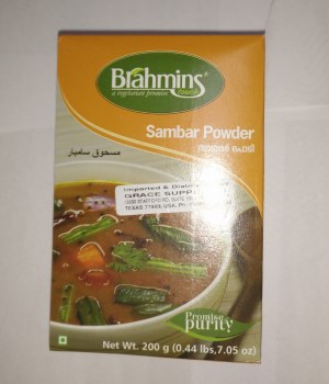BRAHMINS SAMBAR POWDER 200G