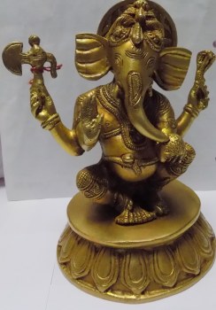 Brass Ganesh No.3