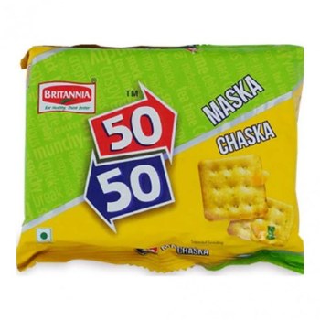 BRITANNIA 50 50 CHASKA MASKA 372GM