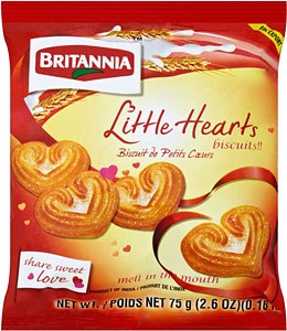 Britania Little Heart 75 Gm