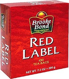 BROOKE BOND RED TEA BAGS 100 CT