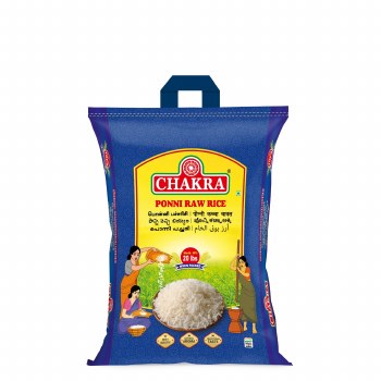 CHAKRA PONNI RAW RICE 20 LB