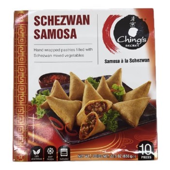 Chings Schezwan  Sam 10pc