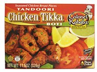 COLONEL KABABZ FROZEN CHICKEN TIKKA BOTI 13OZ