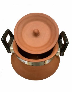 Clay Biryani Pot Wid Handle 3