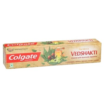 COLGATE SWARNA VEDSHAKTI TOOTHPASTE 200GM