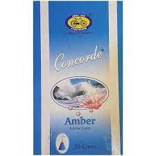CYCLE AMBER CONCORDE INCENSE CONES